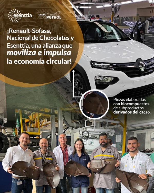 Choco Project: Una alianza entre Renault, Compañía Nacional de Chocolates y Esenttia que revoluciona la movilidad sostenible en Latinoamérica