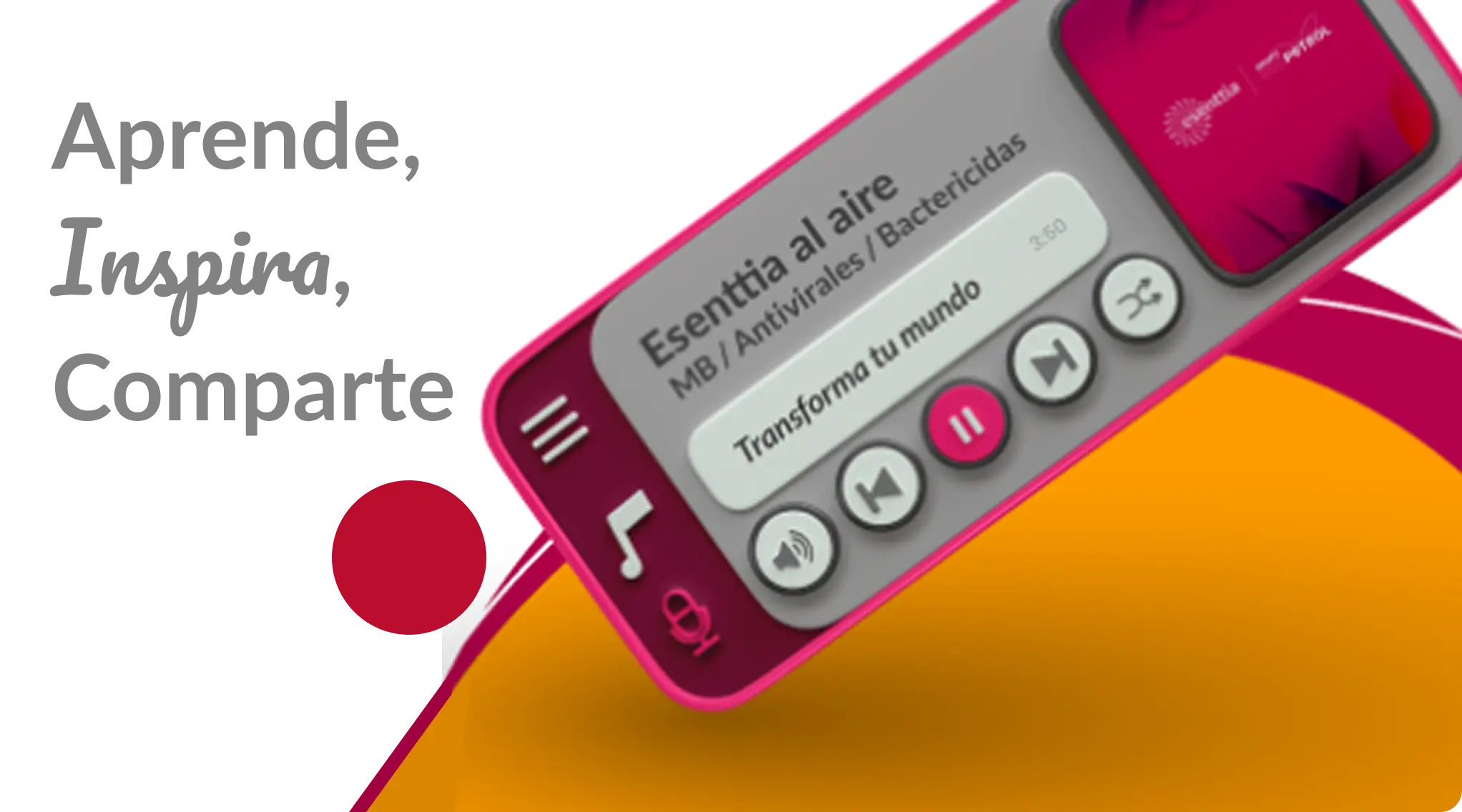 Aprende, Inspira, Comparte